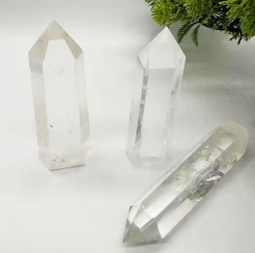 White Crystal Spiritual Wand