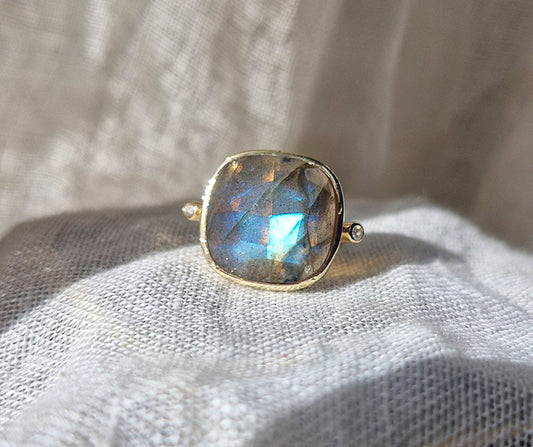 Druids Labradorite Psychic Dream Ring